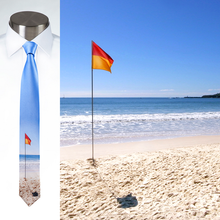 Load image into Gallery viewer, Aussie Beach Flag - Necktie