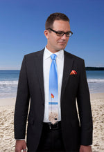 Load image into Gallery viewer, Aussie Beach Flag - Necktie