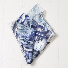 Load image into Gallery viewer, Open Cut Aerial - Pocket Square / Kerchief