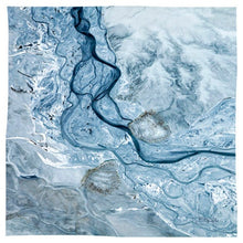 Load image into Gallery viewer, Waterways - Pocket Square / Kerchief