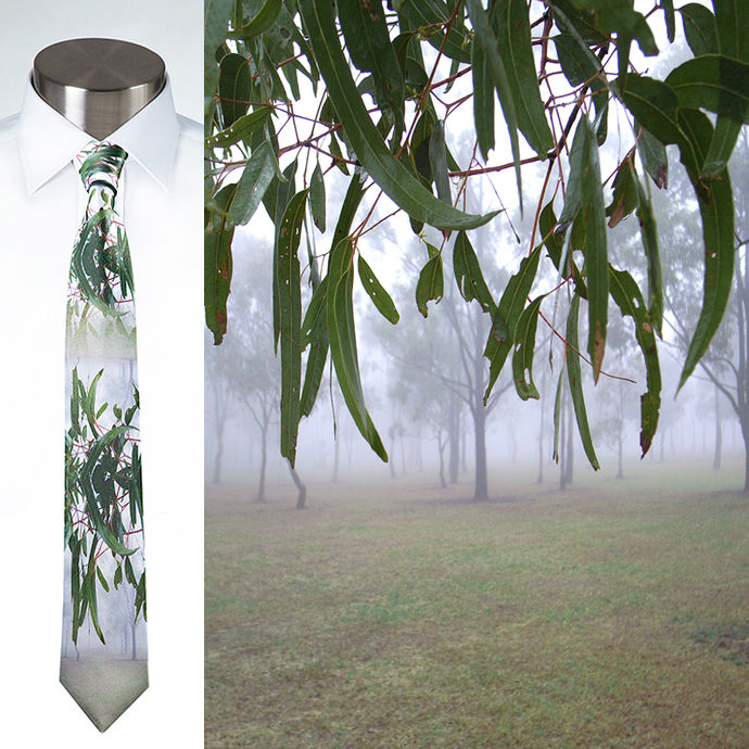 Gum Tree Fog - Necktie