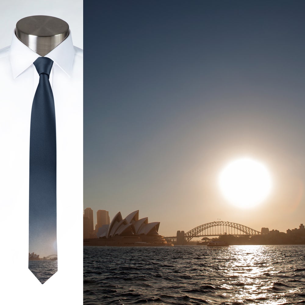 Opera House Sunset - Necktie