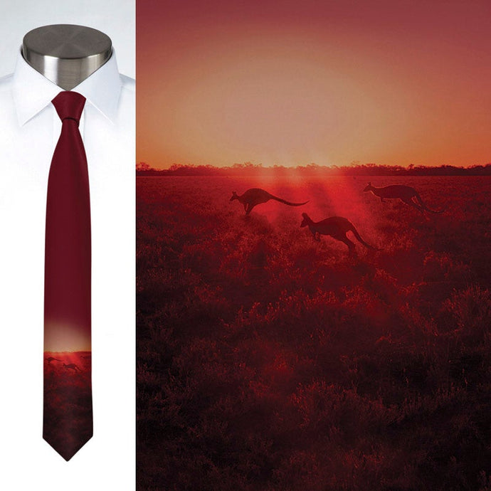 Outback Kangaroos - Necktie